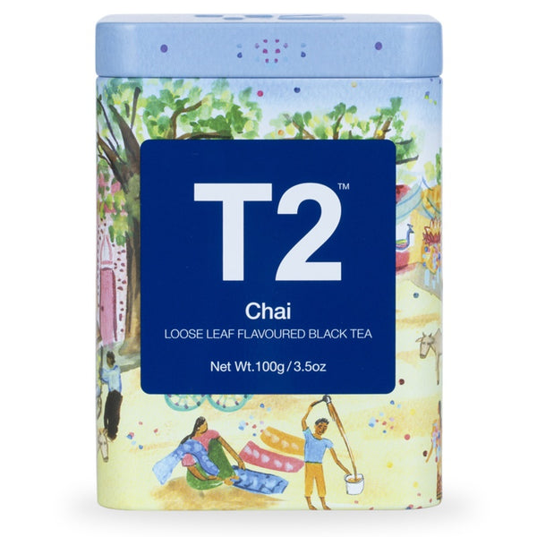T2 Tea - Chai Loose Leaf Icon Tin - 100g