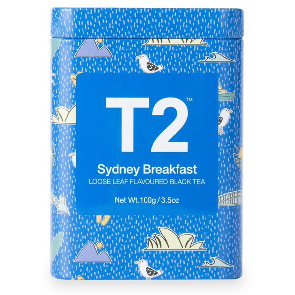 T2 Tea - Sydney Breakfast Loose leaf Icon Tin - 100g