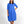 Load image into Gallery viewer, Tirelli - 3/4 Sleeve Diagonal Seam Dress - Cornflower
