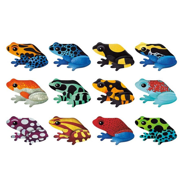 Mudpuppy - Tropical Frogs Shaped Memory Match