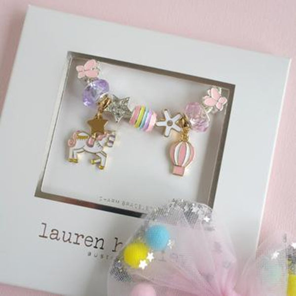 Lauren Hinkley - Funfair Unicorn Charm Bracelet